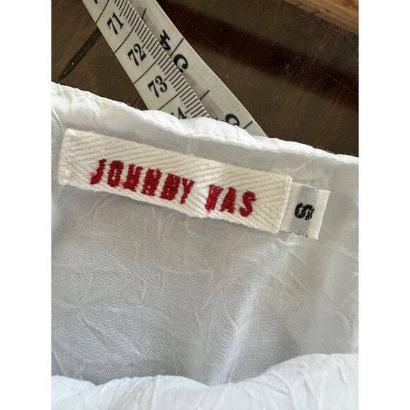 Johnny Was Women's Size Silk Lined White Tank Sundress Fairy Whimsy - Picture 3 of 5